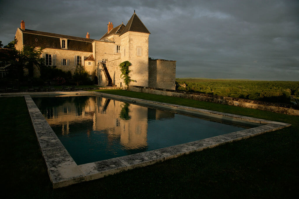 Chateau de Mailly Pool